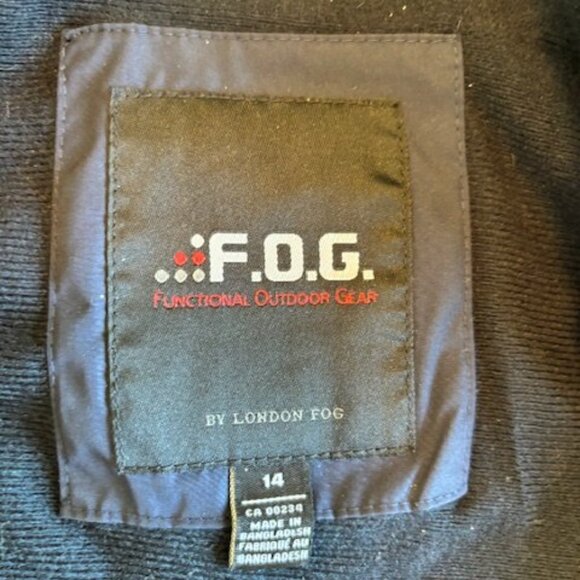 Jacket - Fog ( London Fog ) Youth 14 - Picture 8 of 8